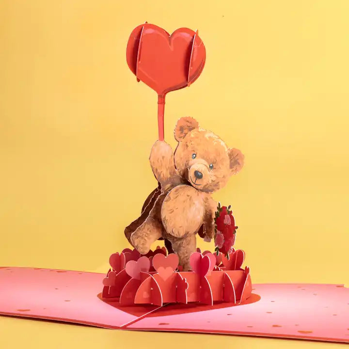 Valentine Balloon Bear